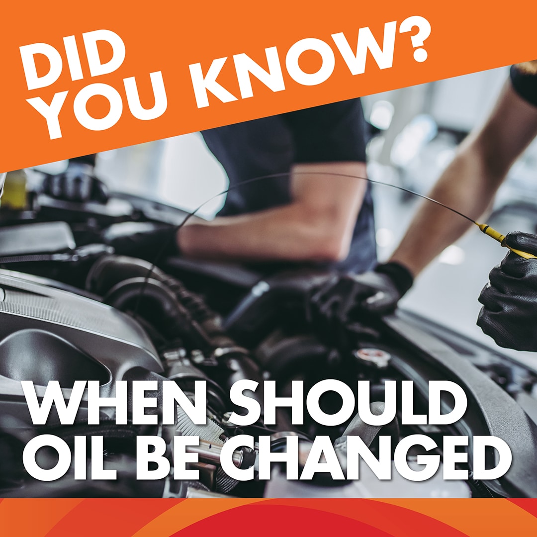 When Should Oil Be Changed