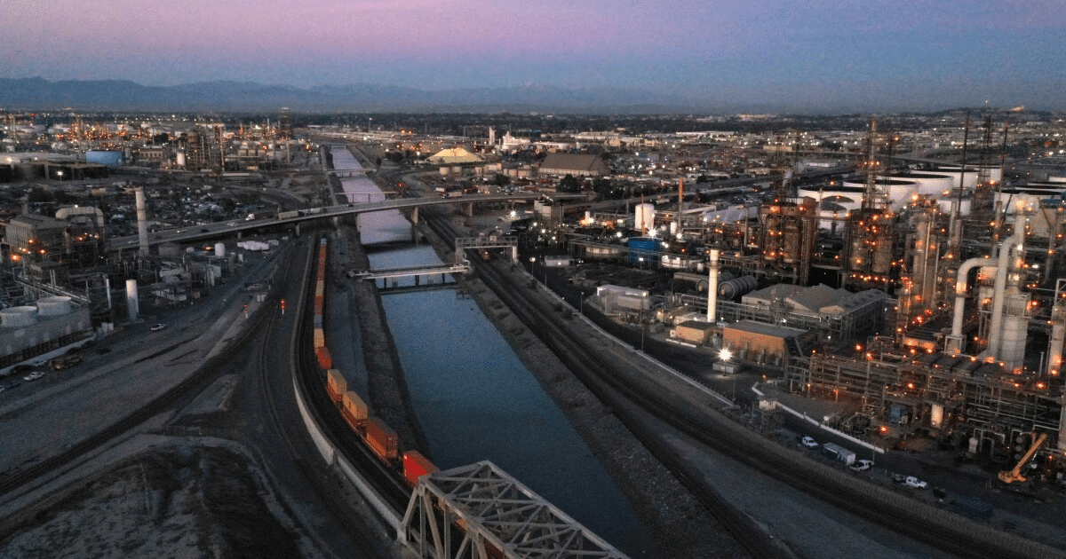 Evening City View