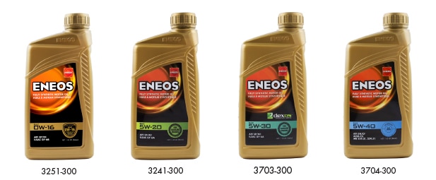 ENEOS Oil Bottle Line up