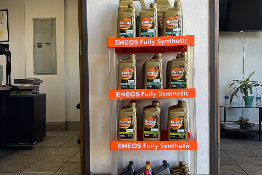 ENEOS oil display
