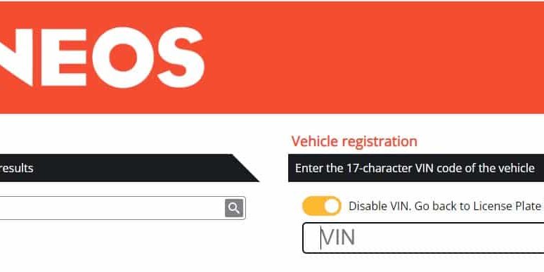 ENEOS OIL SELECTOR SEARCH INTERFACE