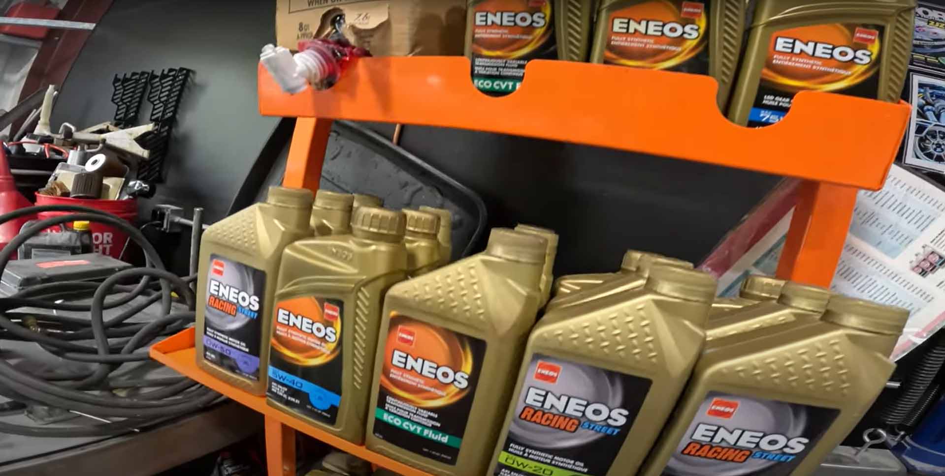 ENEOS DevSpeed product stand