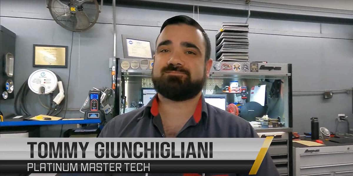 Tommy Giunchigliani Platinum Master Nissan Technician